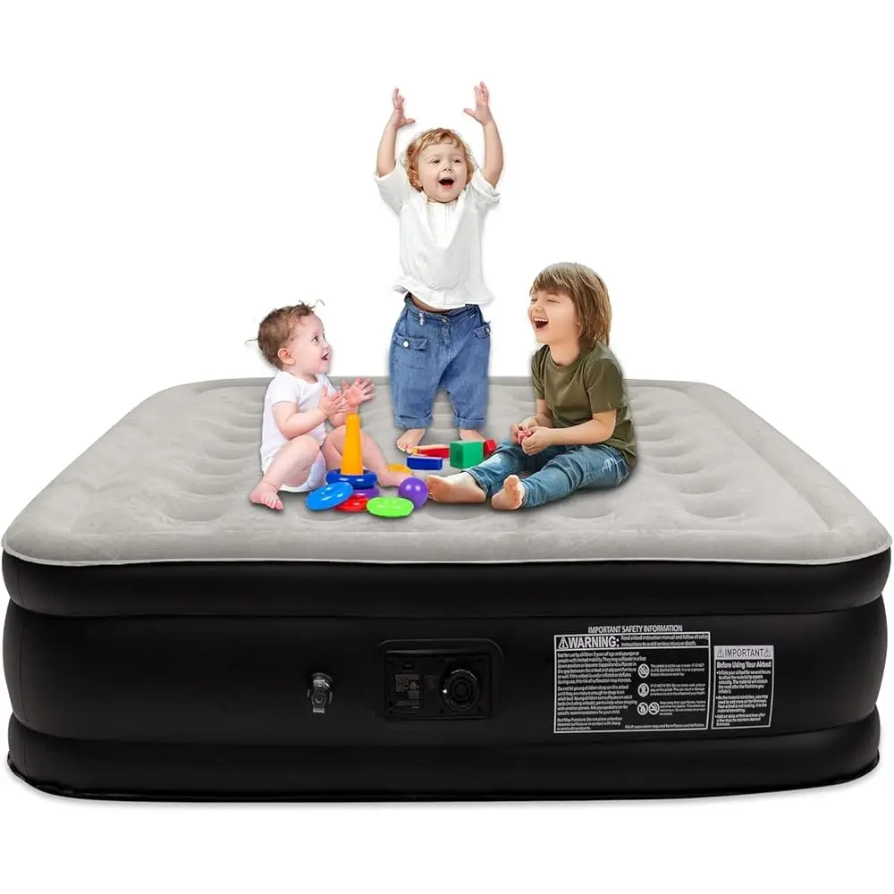 Air Mattr 16"" Air Bed Queen With Built In Pump, Foldable Portable Queen Inflatable Mattress, 660 Lbs Weight Acity Blow Up
Air Mattr 16"" Air Bed Queen With Built In Pump, Foldable Portable Queen Inflatable Mattress, 660 Lbs Weight Acity Blow Up