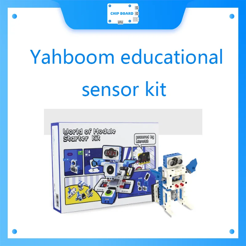 Yahboom educational sensor kit for Python and Makecode programming design for microbit V1and V2
Yahboom educational sensor kit for Python and Makecode programming design for microbit V1and V2
