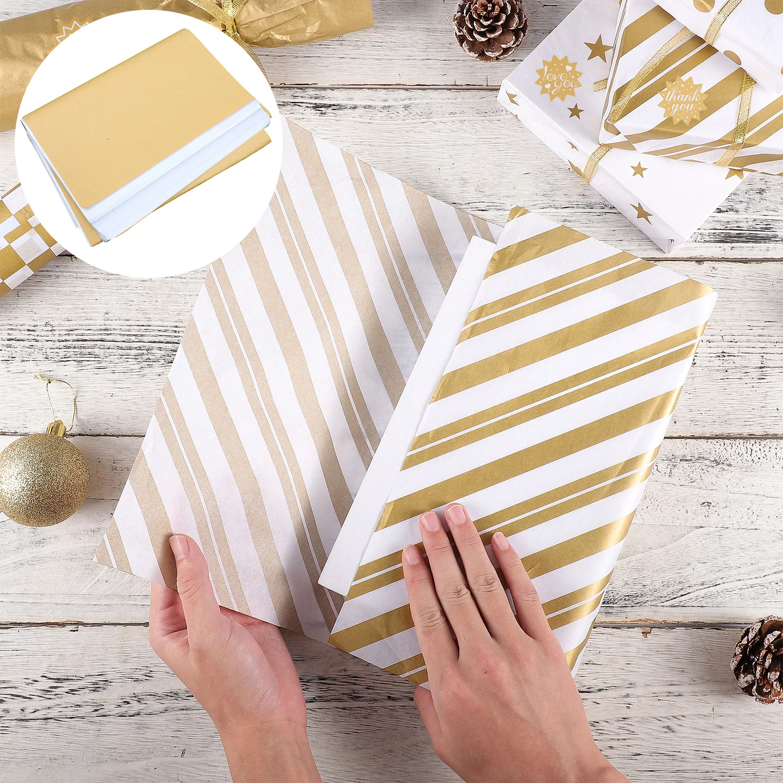 500pcs White Tissue Papers High Strength Tear Resistant Gift Wrapping Accessory DIY Projects Party Decorations Craft
500pcs White Tissue Papers High Strength Tear Resistant Gift Wrapping Accessory DIY Projects Party Decorations Craft