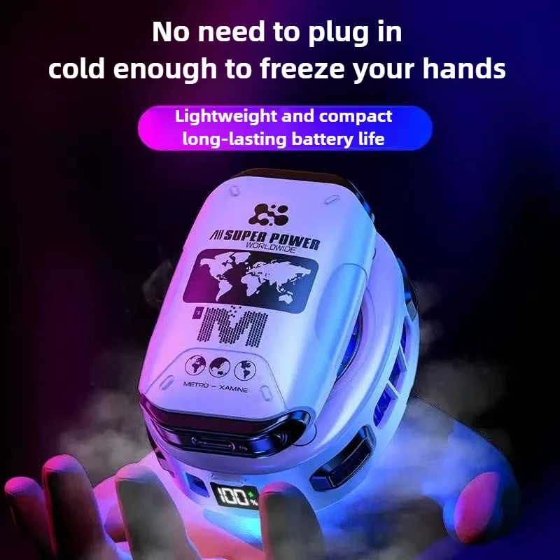 FS25 Mobile Phone AI Semiconductor Magnetic/ Back Clip Universal Cooling Fan Radiator External Battery for IPhone Android Cooler
FS25 Mobile Phone AI Semiconductor Magnetic/ Back Clip Universal Cooling Fan Radiator External Battery for IPhone Android Cooler