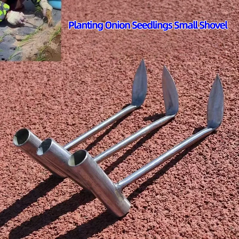 Handheld Onion Bulb Planter Trowel Garden Tool for Easy Planting and Transplanting
Handheld Onion Bulb Planter Trowel Garden Tool for Easy Planting and Transplanting