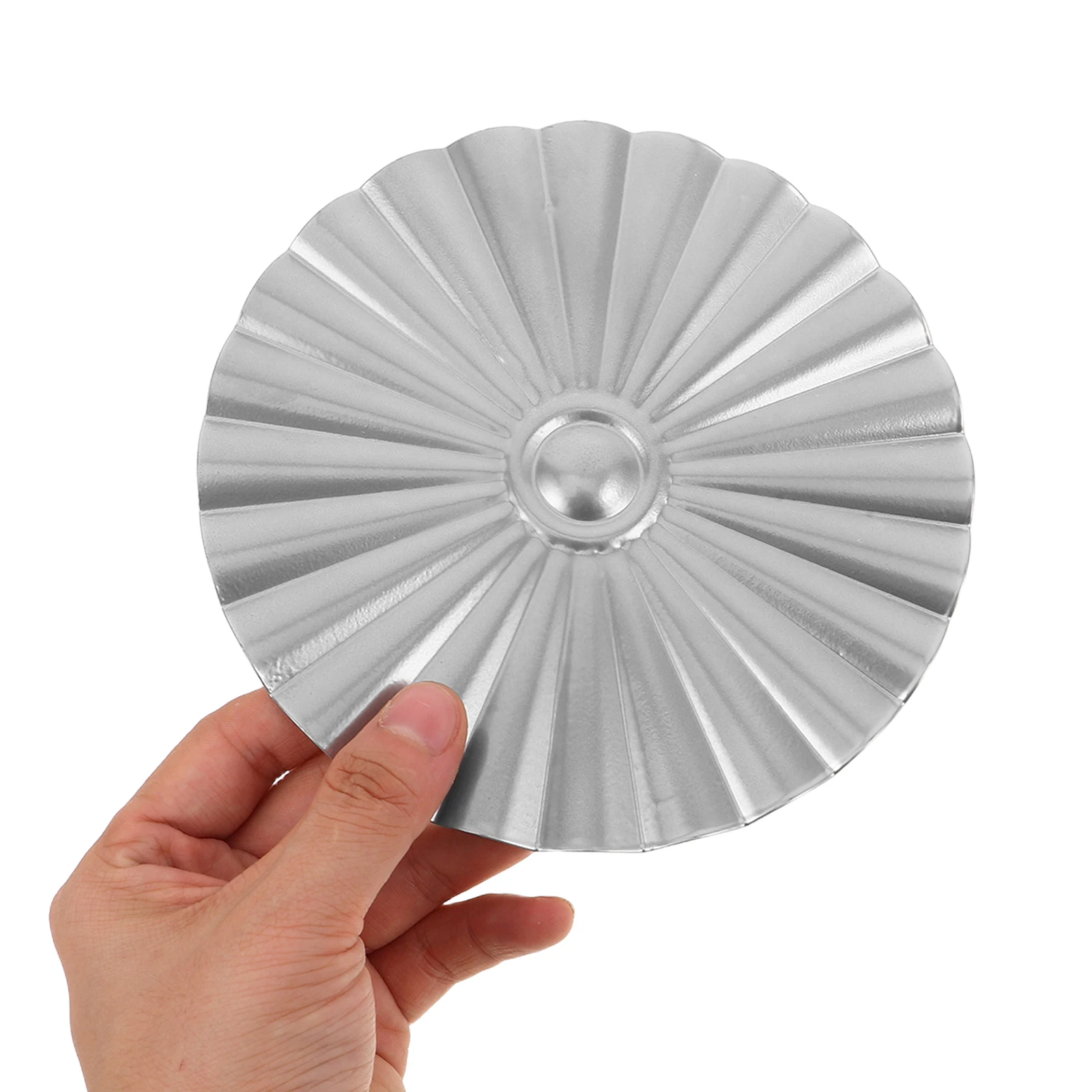 5pcs Silver Metal Sculpture Large Round Sunburst Wall Art Modern Geometric Decor For Living Room Bedroom Entryway Hallway - 3D
5pcs Silver Metal Sculpture Large Round Sunburst Wall Art Modern Geometric Decor For Living Room Bedroom Entryway Hallway - 3D