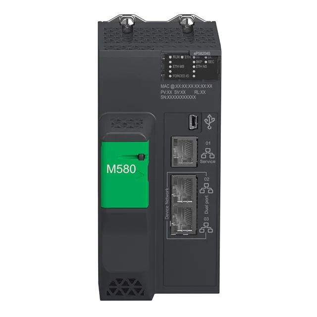 Original M580 Modicon Processor Module with 8MB 61 Ethernet Devices BMEP582040 CPU-Module for PLC PAC & Dedicated Controllers
Original M580 Modicon Processor Module with 8MB 61 Ethernet Devices BMEP582040 CPU-Module for PLC PAC & Dedicated Controllers