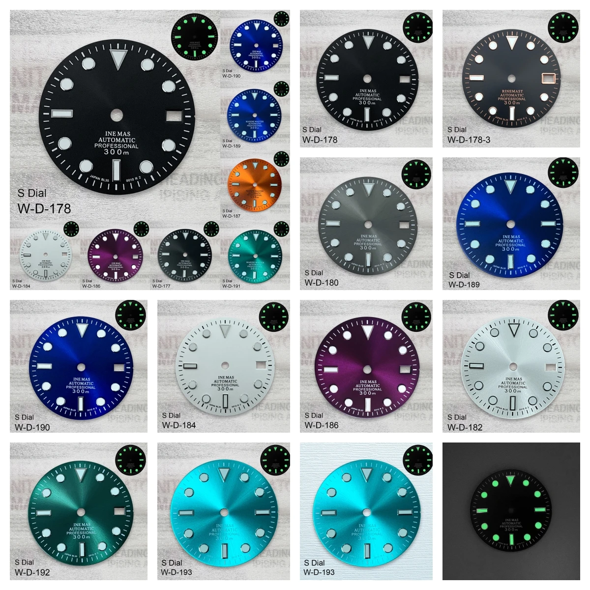28.5mm S Logo SUB Dial Fit NH35/NH36/4R/7S Movement Green Luminous High Quality Sunray Dial Watch Modification Accessories
28.5mm S Logo SUB Dial Fit NH35/NH36/4R/7S Movement Green Luminous High Quality Sunray Dial Watch Modification Accessories