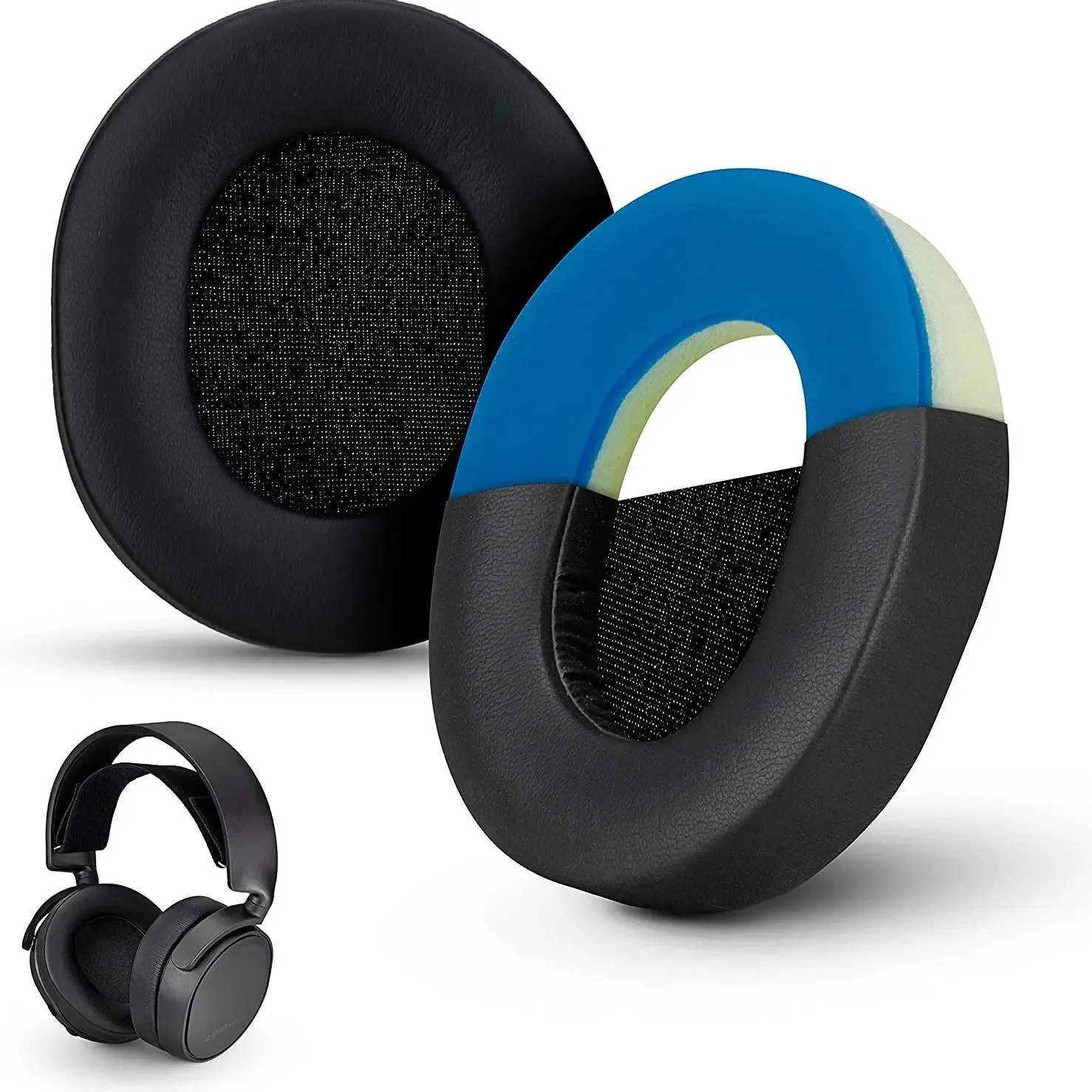 Cooling Gel Replacement Ear Pads Cushions for Steelseries Arctis 1/3/5/7/7X/9/9X/pro Xbox Wireless Headset Gaming Earpads Cooling Gel Replacement Ear Pads Cushions for Steelseries Arctis 1/3/5/7/7X/9/9X/pro Xbox Wireless Headset Gaming Earpads