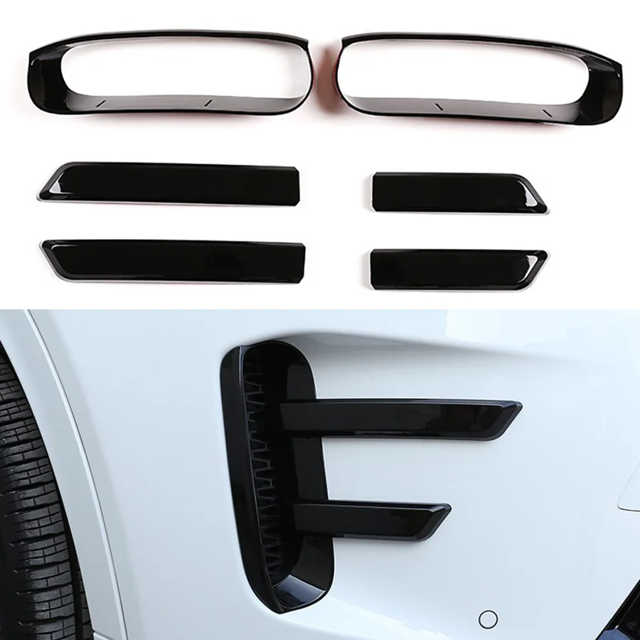 Car Front Grille Fog Lamp Trim Sticker Exhaust Pipe Cover For Land Rover Discovery Sport 2020-2022 Auto Exterior Accessories
Car Front Grille Fog Lamp Trim Sticker Exhaust Pipe Cover For Land Rover Discovery Sport 2020-2022 Auto Exterior Accessories