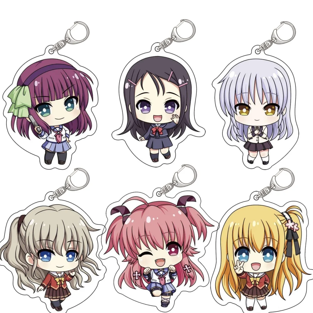 Anime Peripheral Store Angel Beats! Yusa Nishimori Yuri Nakamura Acrylic Keychain Pendant Ornamen Fans Charm Gifts About 6cm
Anime Peripheral Store Angel Beats! Yusa Nishimori Yuri Nakamura Acrylic Keychain Pendant Ornamen Fans Charm Gifts About 6cm