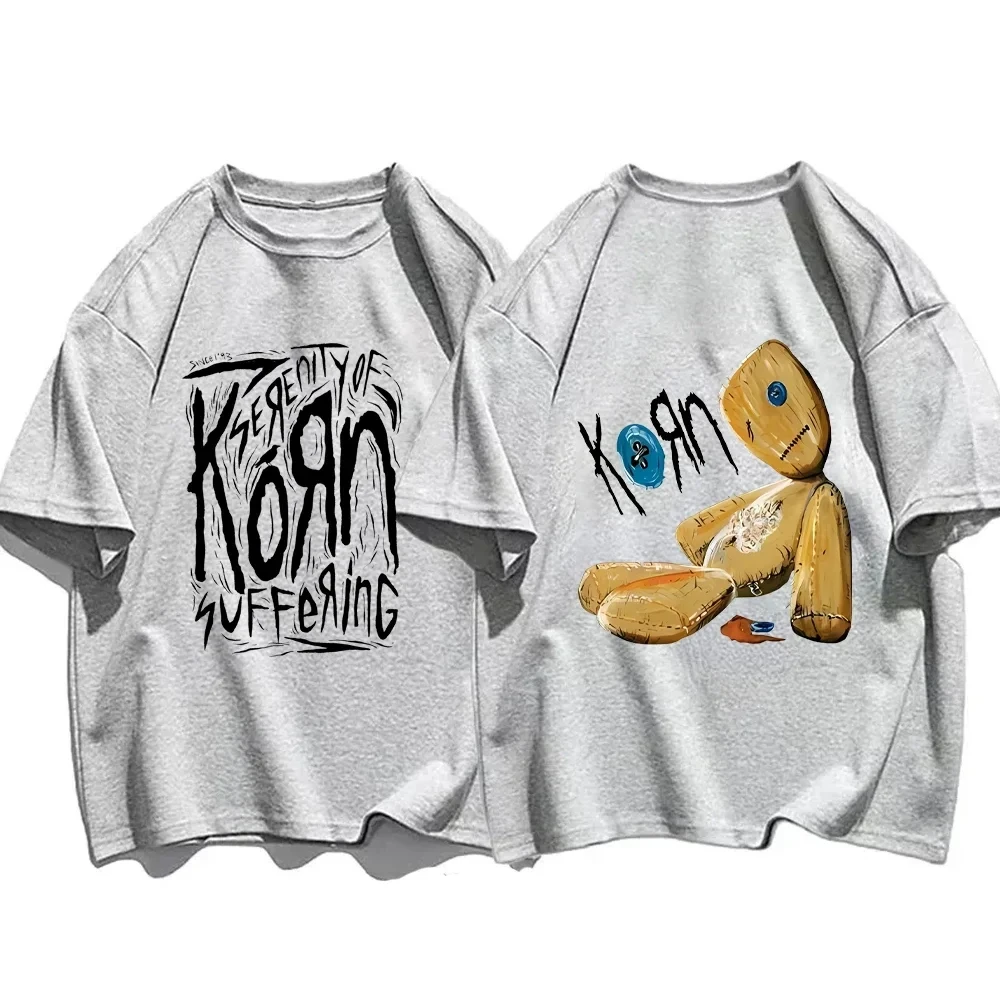 KORN Korn Band Short Sleeve T-SHIRT -SHIRT Cotton Oversized Summer Tops for Men and Women
KORN Korn Band Short Sleeve T-SHIRT -SHIRT Cotton Oversized Summer Tops for Men and Women