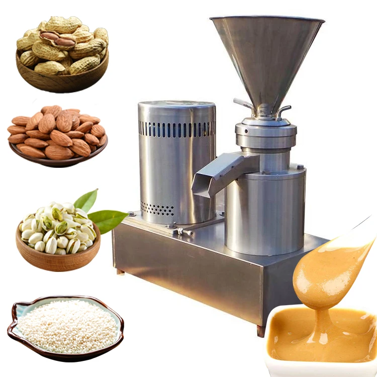 2025 Hot Sale Factory Price Sesame Tahini Peanut Butter Making Machine Industrial Machine Almond Butter Colloidal Mill
2025 Hot Sale Factory Price Sesame Tahini Peanut Butter Making Machine Industrial Machine Almond Butter Colloidal Mill