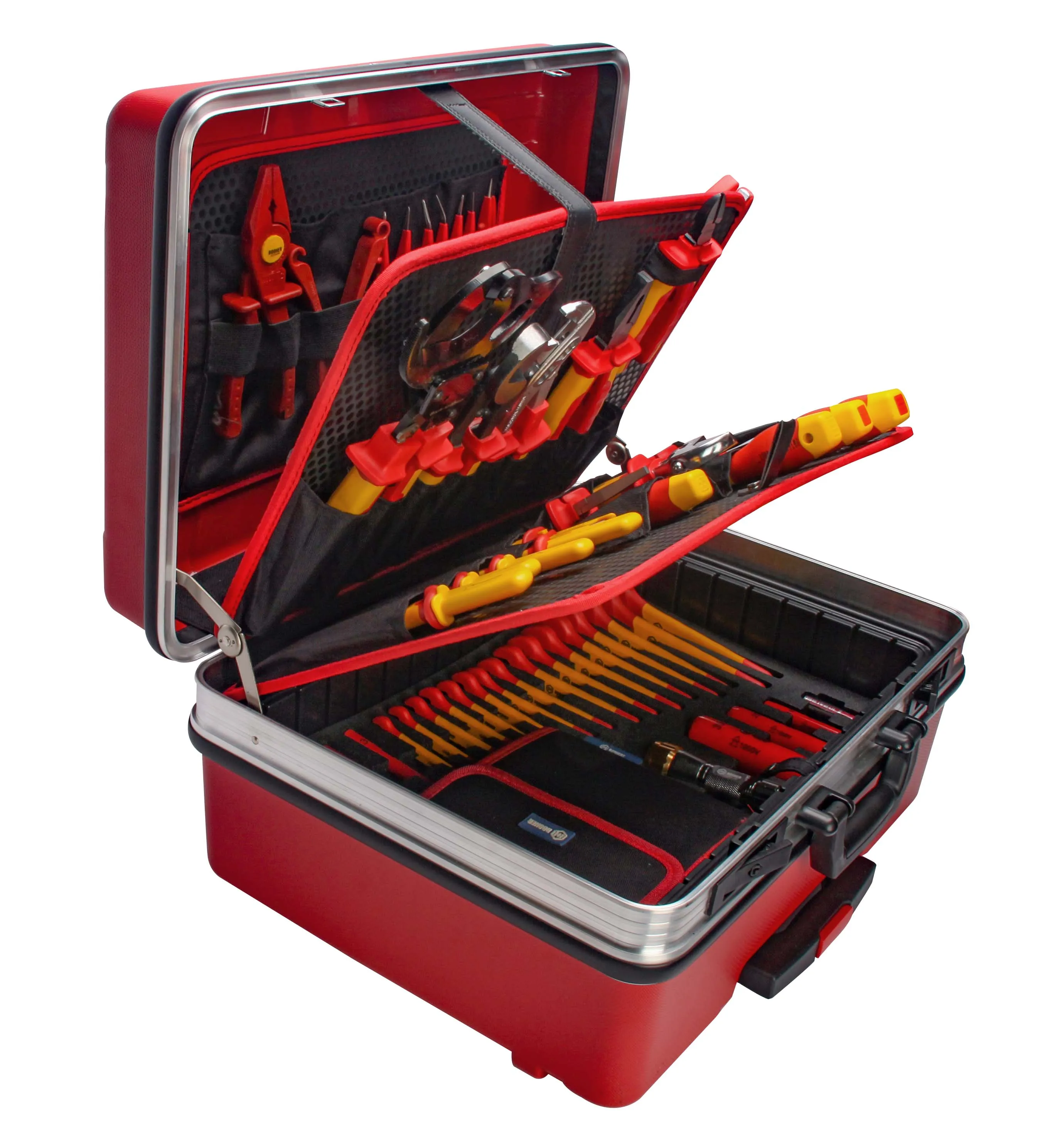 Multi Functional 111Pcs 1000V VDE Insulated Tools Electrician Tool Set
Multi Functional 111Pcs 1000V VDE Insulated Tools Electrician Tool Set