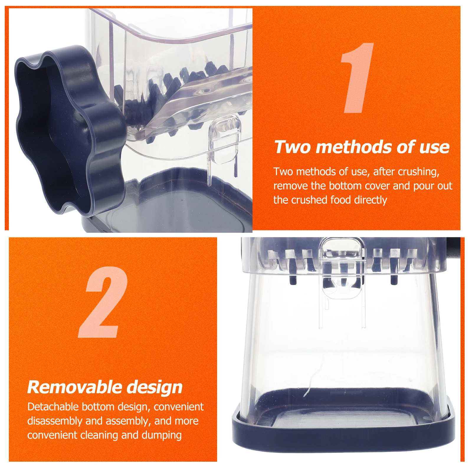 Manual Chocolate Masher Plastic Kitchen Tool for Peanut Nuts Walnut Food Crusher Manual Nut Crusher Chocolate Chip Maker
Manual Chocolate Masher Plastic Kitchen Tool for Peanut Nuts Walnut Food Crusher Manual Nut Crusher Chocolate Chip Maker