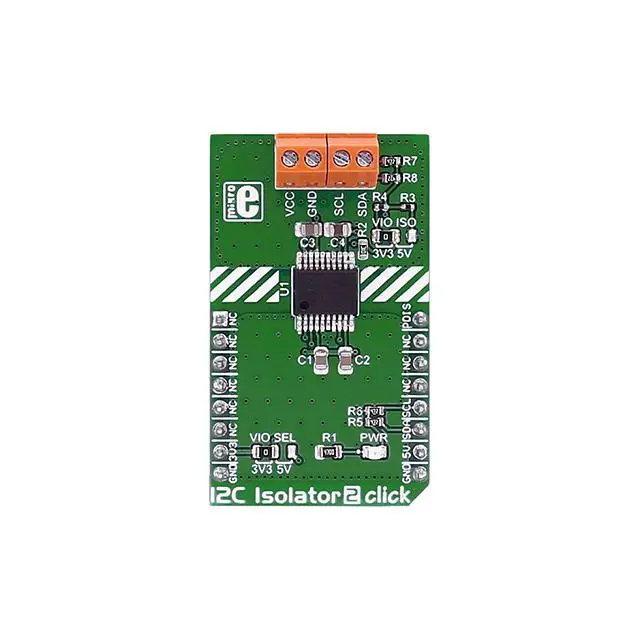 New MIKROE-2609 I2C ISOLATOR 2 CLICK
New MIKROE-2609 I2C ISOLATOR 2 CLICK