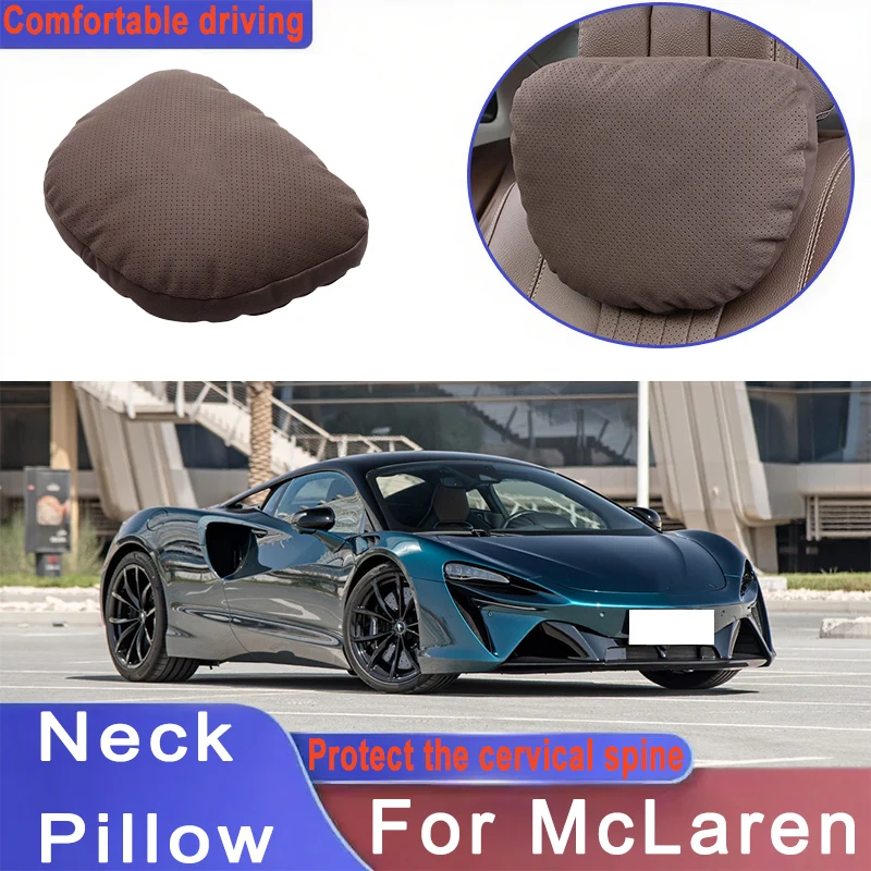 Car Headrest Neck Support Seat Lumbar Cushion Neck Pillow For McLaren GT GTS Artura Senna Elva 570S 620R 720S 750S 765LT Spider
Car Headrest Neck Support Seat Lumbar Cushion Neck Pillow For McLaren GT GTS Artura Senna Elva 570S 620R 720S 750S 765LT Spider