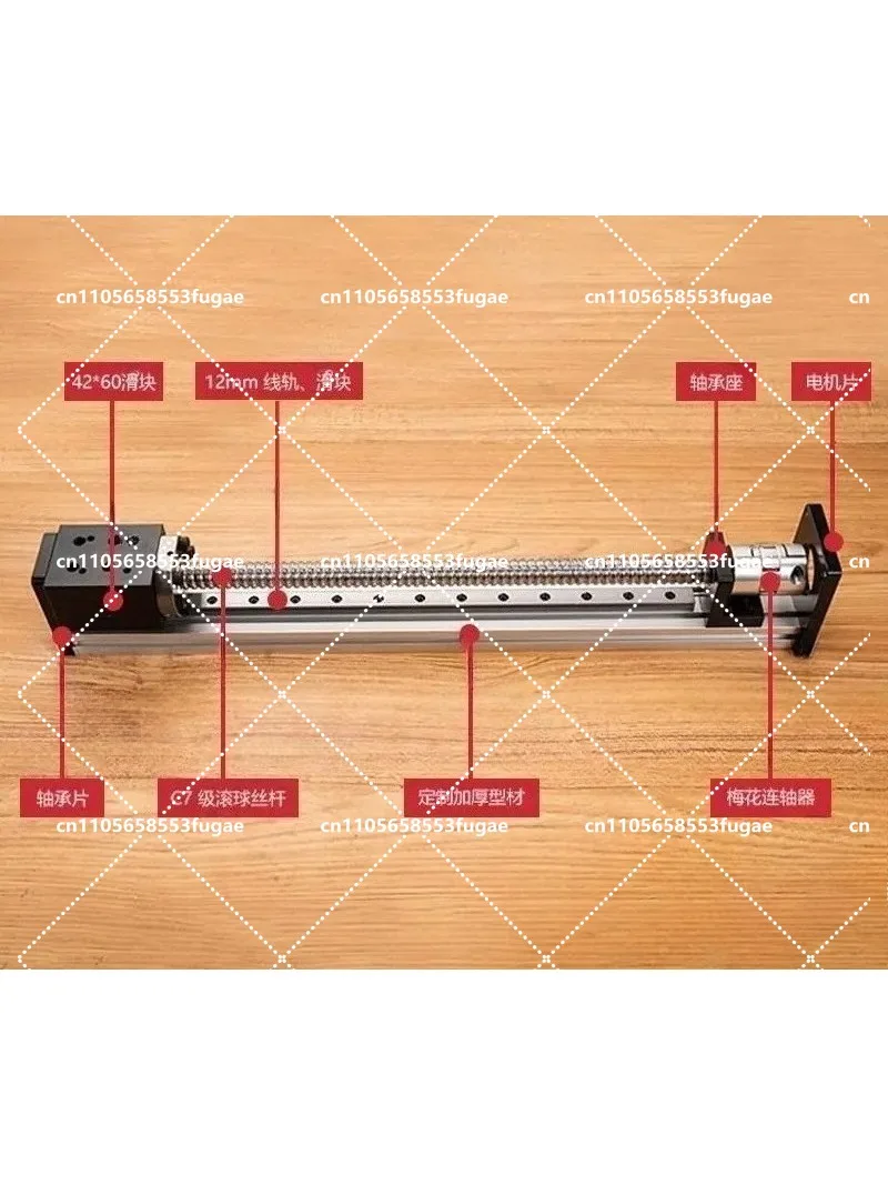 GX40 Linear Guide Rail CNC Lift & Moving Gantry with Screw Drive, Reciprocal Slide Module
GX40 Linear Guide Rail CNC Lift & Moving Gantry with Screw Drive, Reciprocal Slide Module