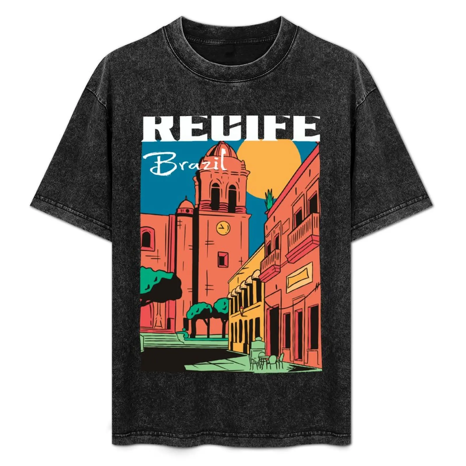 Recife Pernambuco Brasil Vintage T-Shirt Athletic Quick Dry T-Shirt for Men
Recife Pernambuco Brasil Vintage T-Shirt Athletic Quick Dry T-Shirt for Men
