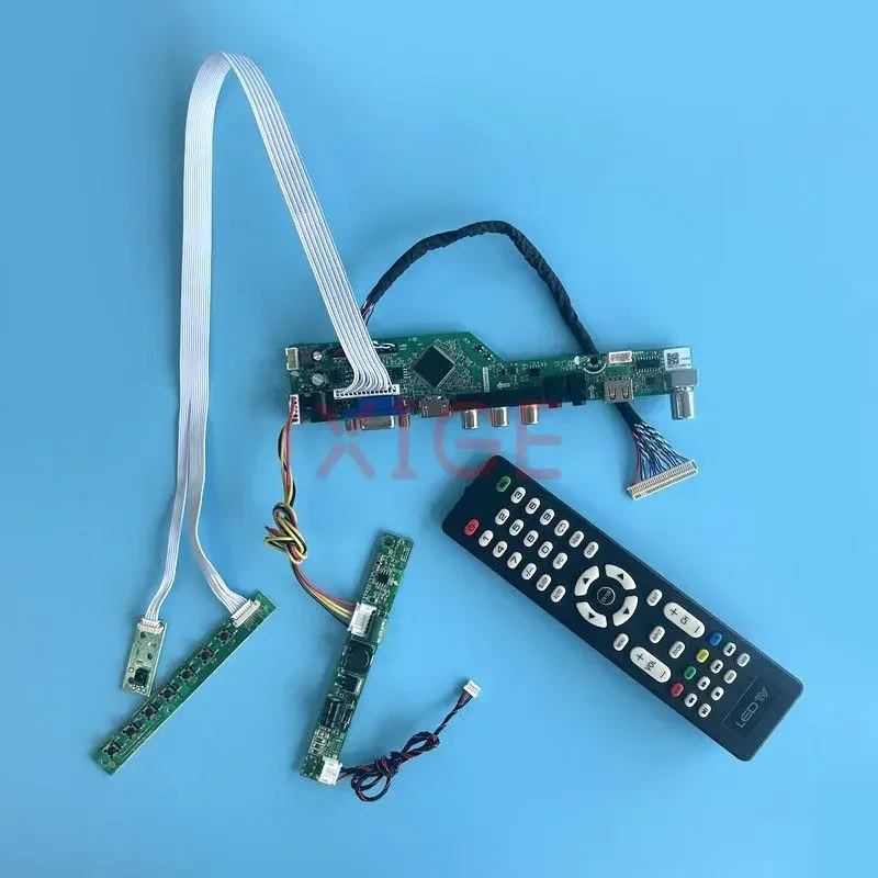 For M270HAN01 M270HTN02 M270HVN02 Controller Board USB+AV+HDMI+VGA 27" 30-Pin LVDS Kit DIY LCD Matrix 1920*1080 TV Analog Signal
For M270HAN01 M270HTN02 M270HVN02 Controller Board USB+AV+HDMI+VGA 27" 30-Pin LVDS Kit DIY LCD Matrix 1920*1080 TV Analog Signal