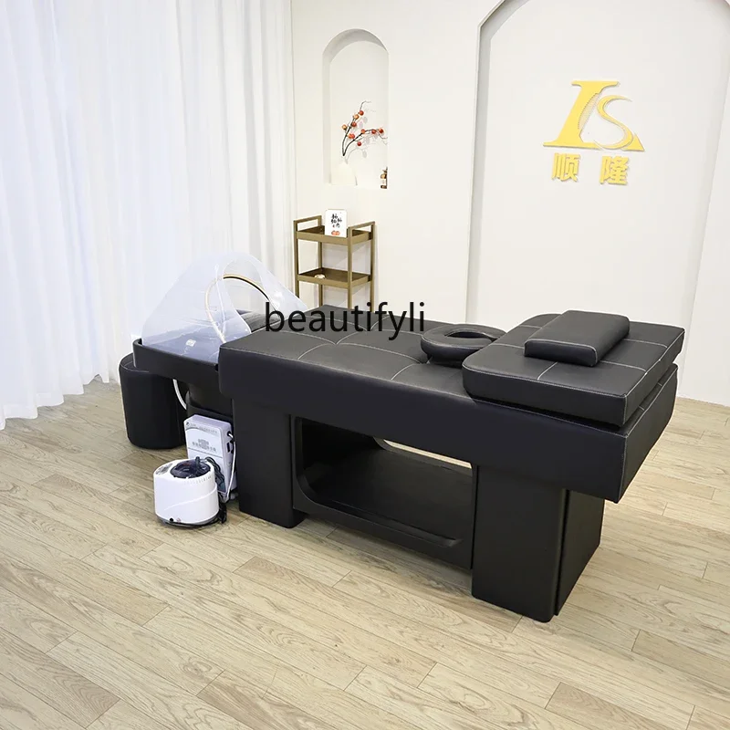 Barber shop special fumigation hair treatment shampoo bed water circulation acrylic massage bed
Barber shop special fumigation hair treatment shampoo bed water circulation acrylic massage bed
