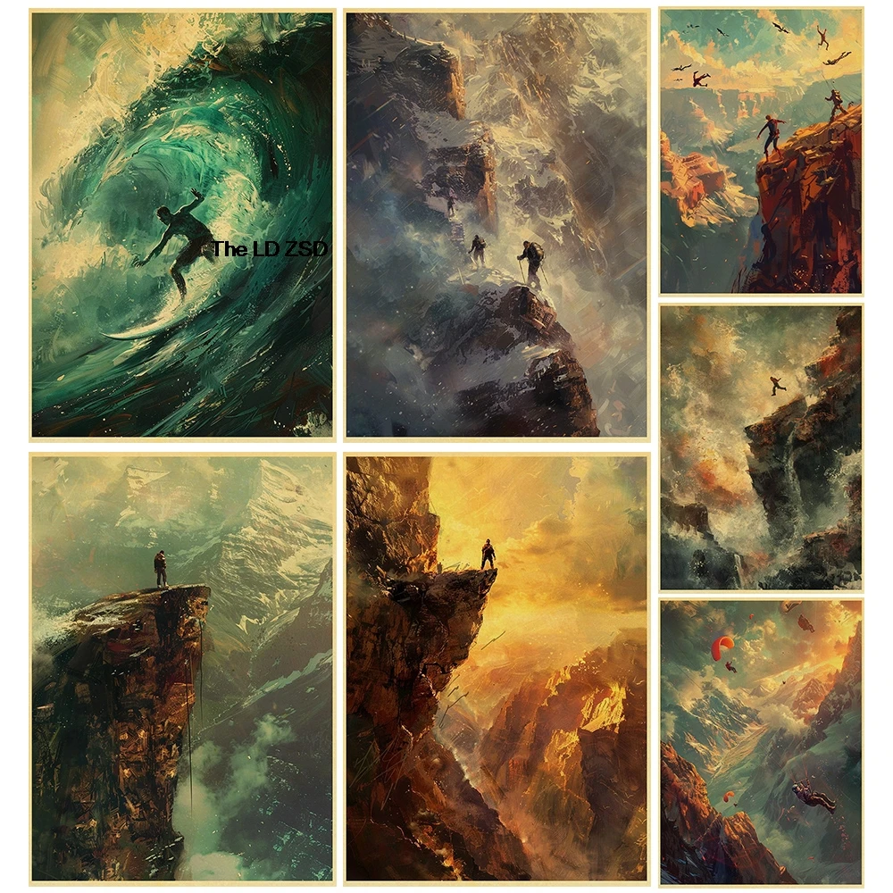 Extreme sports Poster Kraft Paper Print Home Living Room Canvas Painting Wall Print Picture Home Gym Decoration Gift Posters
Extreme sports Poster Kraft Paper Print Home Living Room Canvas Painting Wall Print Picture Home Gym Decoration Gift Posters