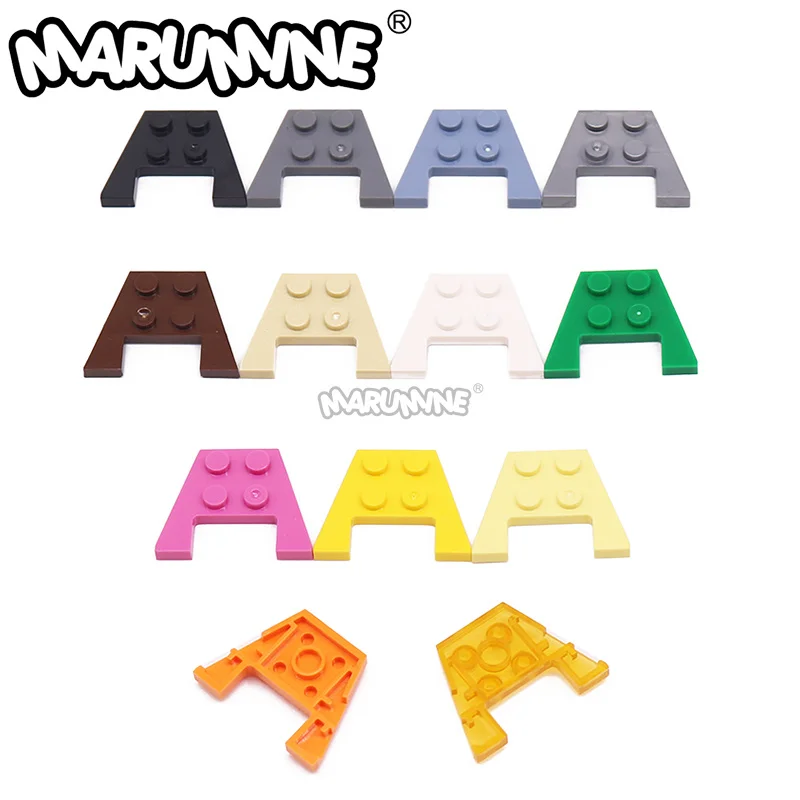 Marumine 30PCS 3x4 MOC Wedge Plate Stud Notches 48183 Compatible Building Blocks DIY Technology Parts Creative Construction Toys 
Marumine 30PCS 3x4 MOC Wedge Plate Stud Notches 48183 Compatible Building Blocks DIY Technology Parts Creative Construction Toys
