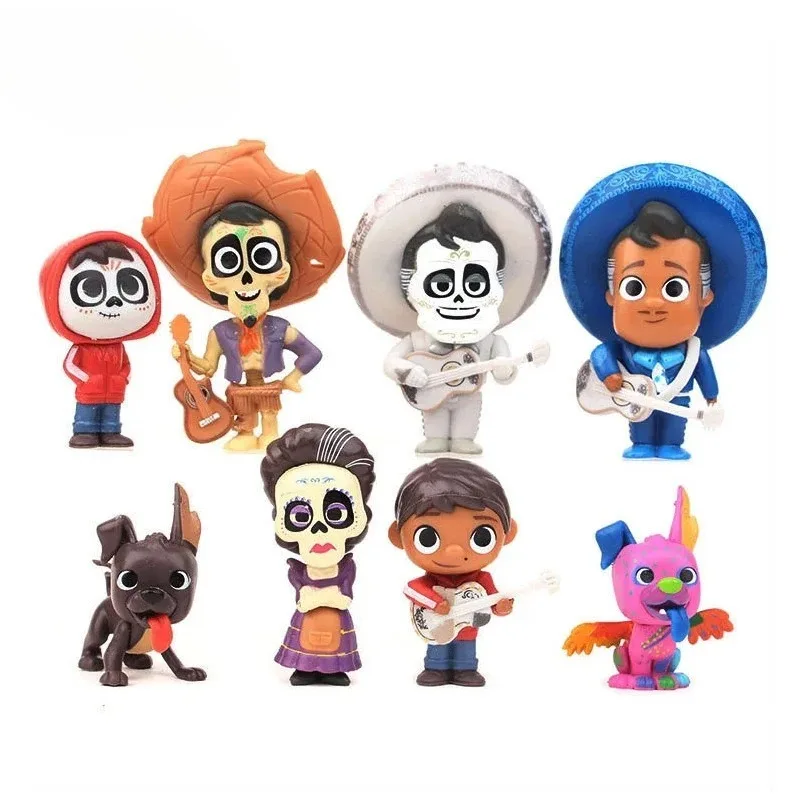 8pcs Pixar Movie Coco Cute Cartonn Anime Character Figure Model Toys Anime Figurine Kawaii Cake Decoration Kids Gift
8pcs Pixar Movie Coco Cute Cartonn Anime Character Figure Model Toys Anime Figurine Kawaii Cake Decoration Kids Gift