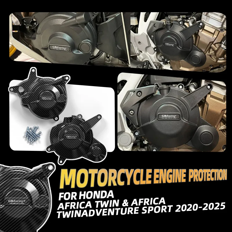GBRacing крышка сцепления мото аксессуары для HONDA AFRICA TWIN и AFRICA TWIN ADVENTURE SPORT 2020-2025 комплект крышек двигателя мотоцикла
GBRacing крышка сцепления мото аксессуары для HONDA AFRICA TWIN и AFRICA TWIN ADVENTURE SPORT 2020-2025 комплект крышек двигателя мотоцикла