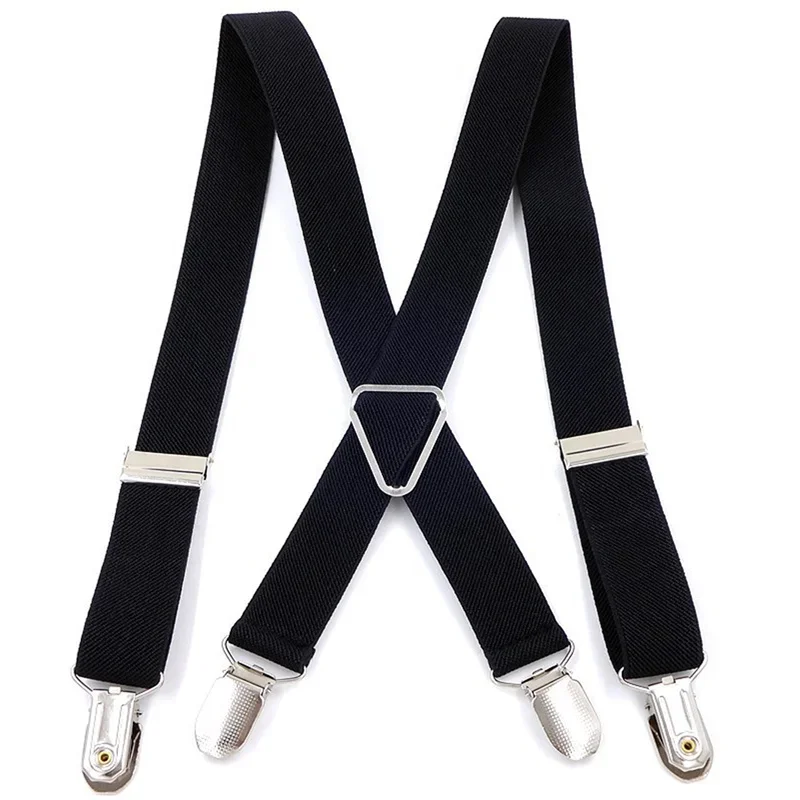 Suspenders Men Adjustable Elastic X Back Pants Women Suspender for Trousers 2.5CM Width 4 Clips Adjustable Elastic Back Braces
Suspenders Men Adjustable Elastic X Back Pants Women Suspender for Trousers 2.5CM Width 4 Clips Adjustable Elastic Back Braces
