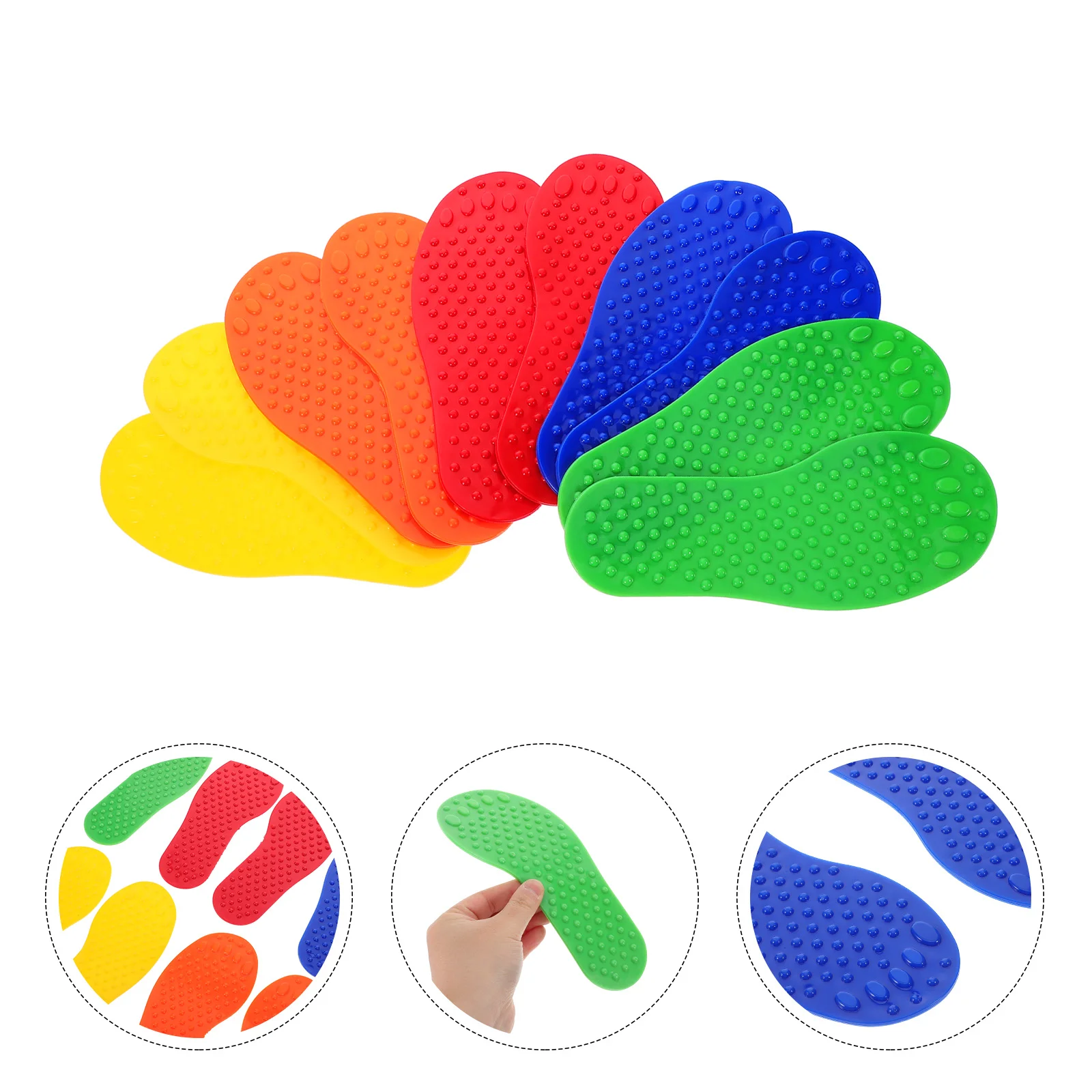 5 Pairs Tactile Massage Hand Foot Prints Crash Pad for Kids Sensory Pads Floor Aldult Large Classroom Pvc
5 Pairs Tactile Massage Hand Foot Prints Crash Pad for Kids Sensory Pads Floor Aldult Large Classroom Pvc