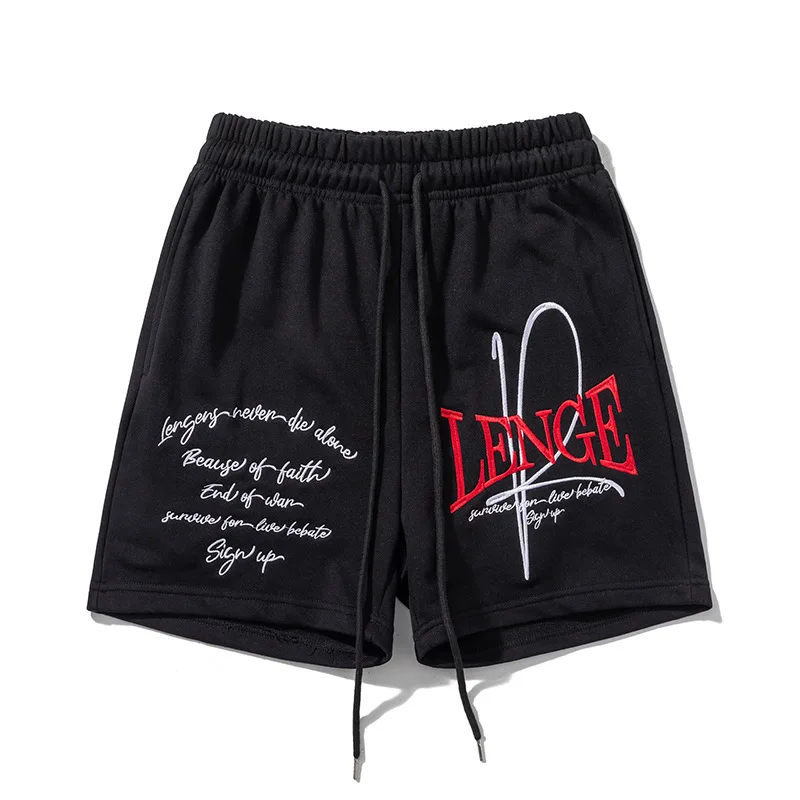 American Trendy Brand Shorts Men's Summer Casual Loose Breathable Letter Printed Basketball Sports But Knee Four-quarter Pants
American Trendy Brand Shorts Men's Summer Casual Loose Breathable Letter Printed Basketball Sports But Knee Four-quarter Pants