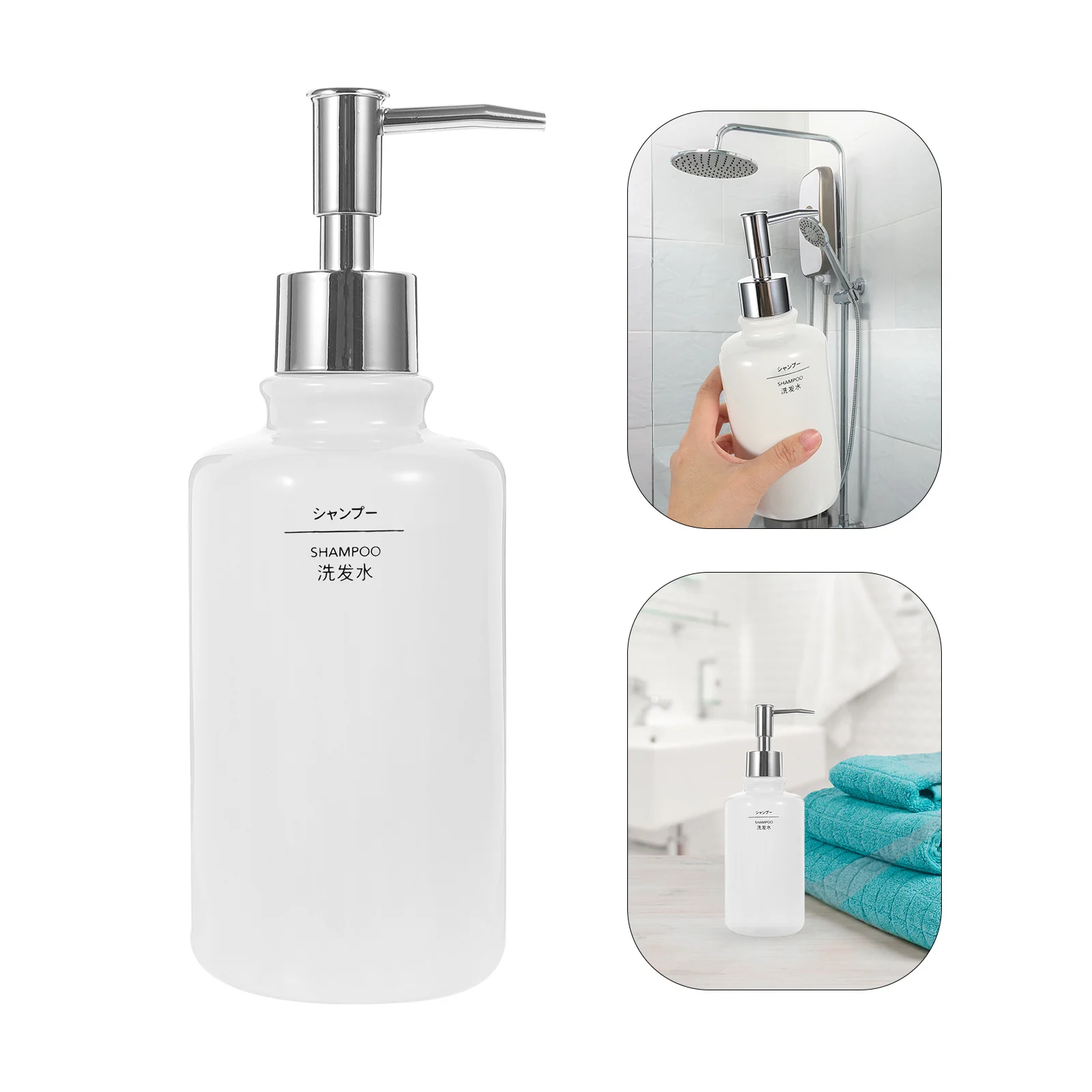 Ceramic Soap Dispenser Refillable Hand Soap Pump Bottle Bathroom Shampoo Conditioner Lotion Leakproof Liquid Lotion Container
Ceramic Soap Dispenser Refillable Hand Soap Pump Bottle Bathroom Shampoo Conditioner Lotion Leakproof Liquid Lotion Container