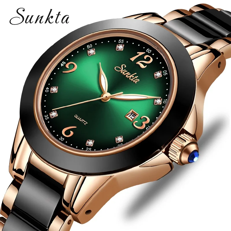 Female Quartz Watch Woman Waterproof Stainless Steel Ceramics Women Wrist Watches Luxury Bracelet Ladies Watch Gift Montre Femme
Female Quartz Watch Woman Waterproof Stainless Steel Ceramics Women Wrist Watches Luxury Bracelet Ladies Watch Gift Montre Femme
