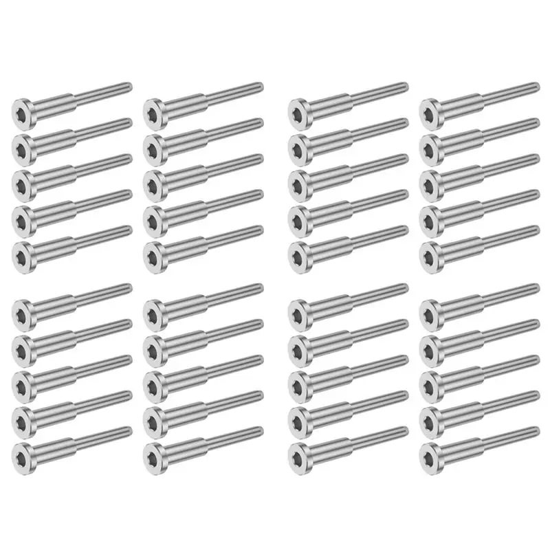 A02M-40Pcs Invisible Cable Railing Kit, Swage Stud End For Cable Railing, Swage Tensioner Cable Railing System For Wood
A02M-40Pcs Invisible Cable Railing Kit, Swage Stud End For Cable Railing, Swage Tensioner Cable Railing System For Wood