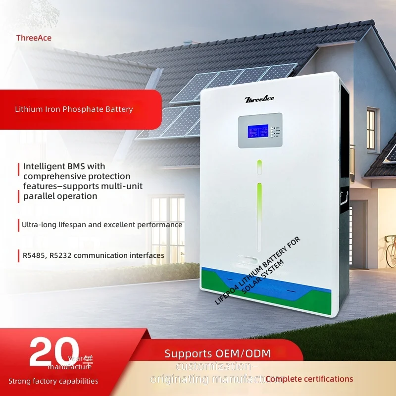 10KWH wall-mounted lithium iron phosphate battery solar photovoltaic home power supply energy storage battery 51.2V direct sales
10KWH wall-mounted lithium iron phosphate battery solar photovoltaic home power supply energy storage battery 51.2V direct sales