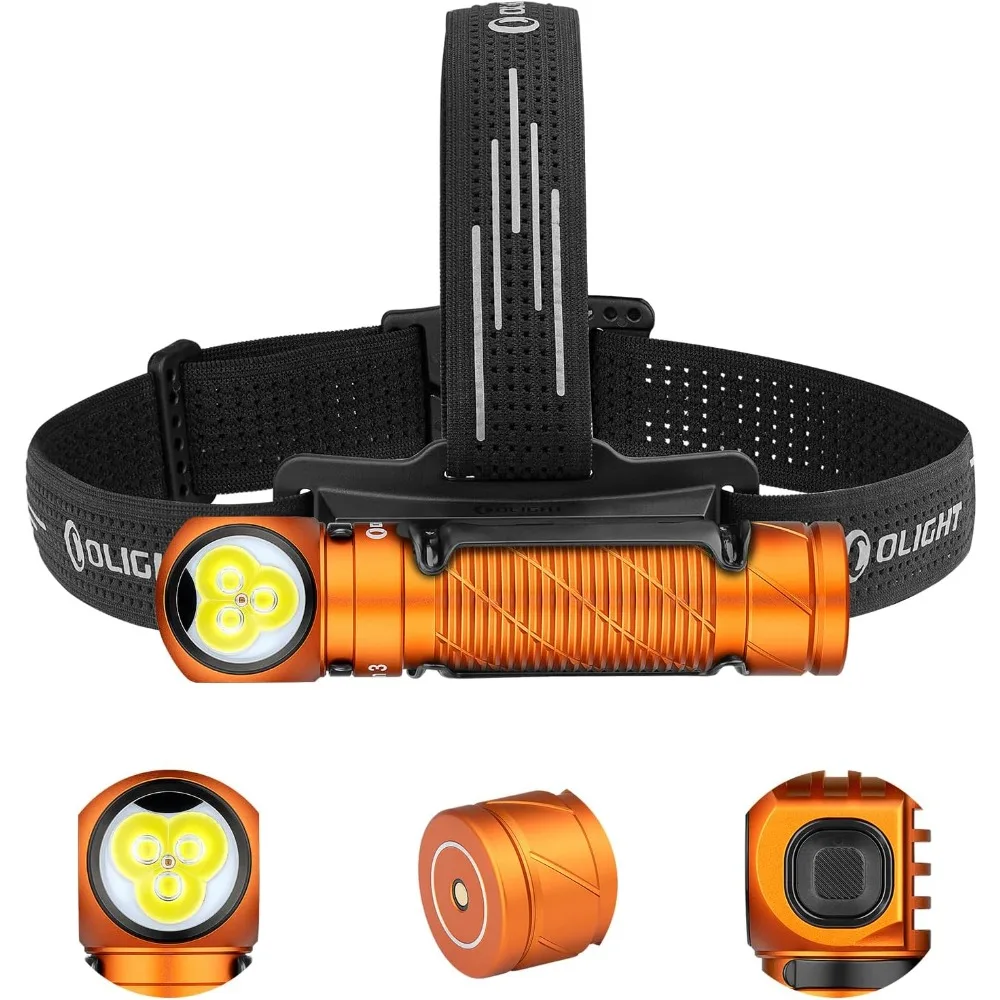 Perun 3 Rechargeable Headlamp Flashlight, 3000 Lumens LED Headlight with Red Light, Waterproof Head Lamp with Headband
Perun 3 Rechargeable Headlamp Flashlight, 3000 Lumens LED Headlight with Red Light, Waterproof Head Lamp with Headband