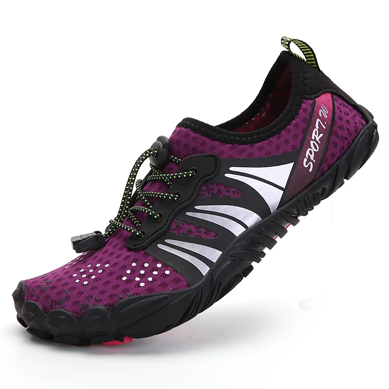 Purple Five Fingers Barefoot Shoes Woman Size 35-46 Upstream Wading Shoes Man Quick-Drying Aqua Shoes For Man zapatos para playa
Purple Five Fingers Barefoot Shoes Woman Size 35-46 Upstream Wading Shoes Man Quick-Drying Aqua Shoes For Man zapatos para playa