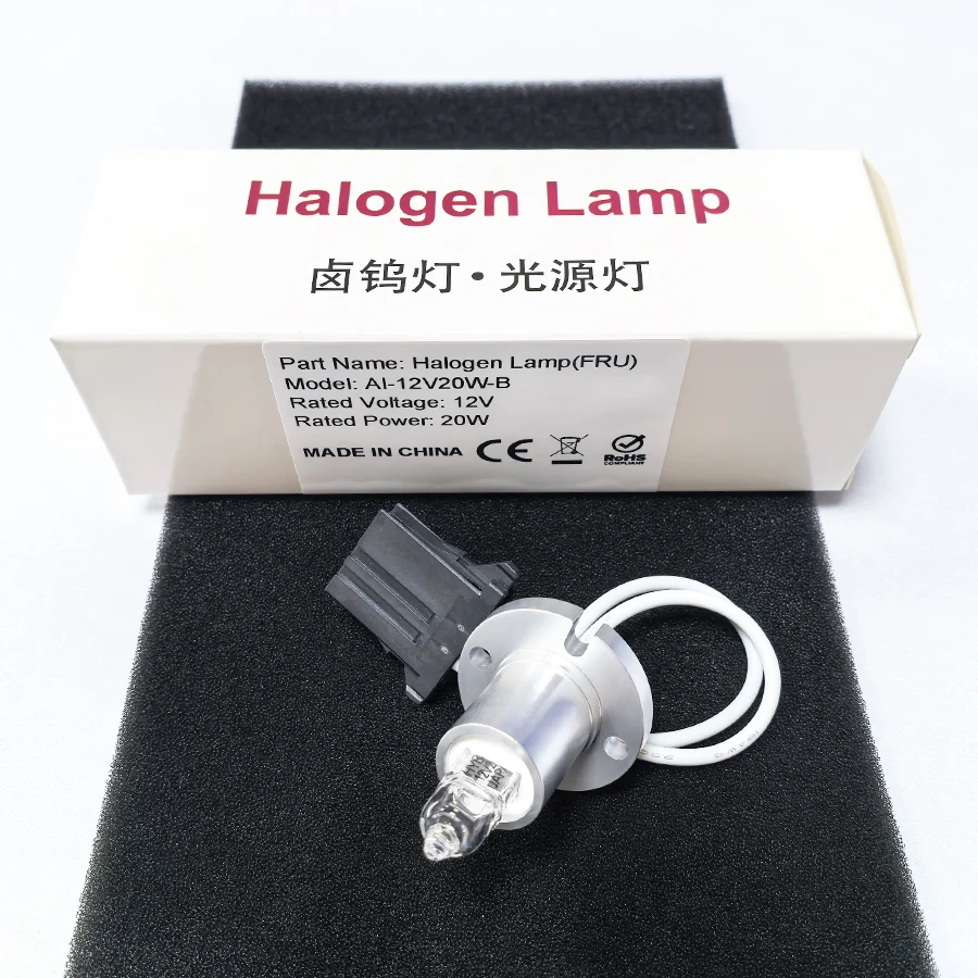 60-00-0001 12V20W Halogen Lamp For LABMAX 450 Prestige Biolis 30i TMS-30i Sapphire 400 Premium Chemistry Analyzers
60-00-0001 12V20W Halogen Lamp For LABMAX 450 Prestige Biolis 30i TMS-30i Sapphire 400 Premium Chemistry Analyzers