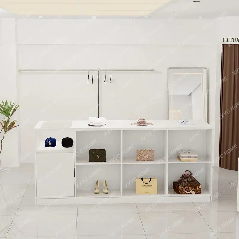 Display Cabinet Display Stand Clothing Table Modern Store Display Stand Storage Artificial Board Furniture
Display Cabinet Display Stand Clothing Table Modern Store Display Stand Storage Artificial Board Furniture