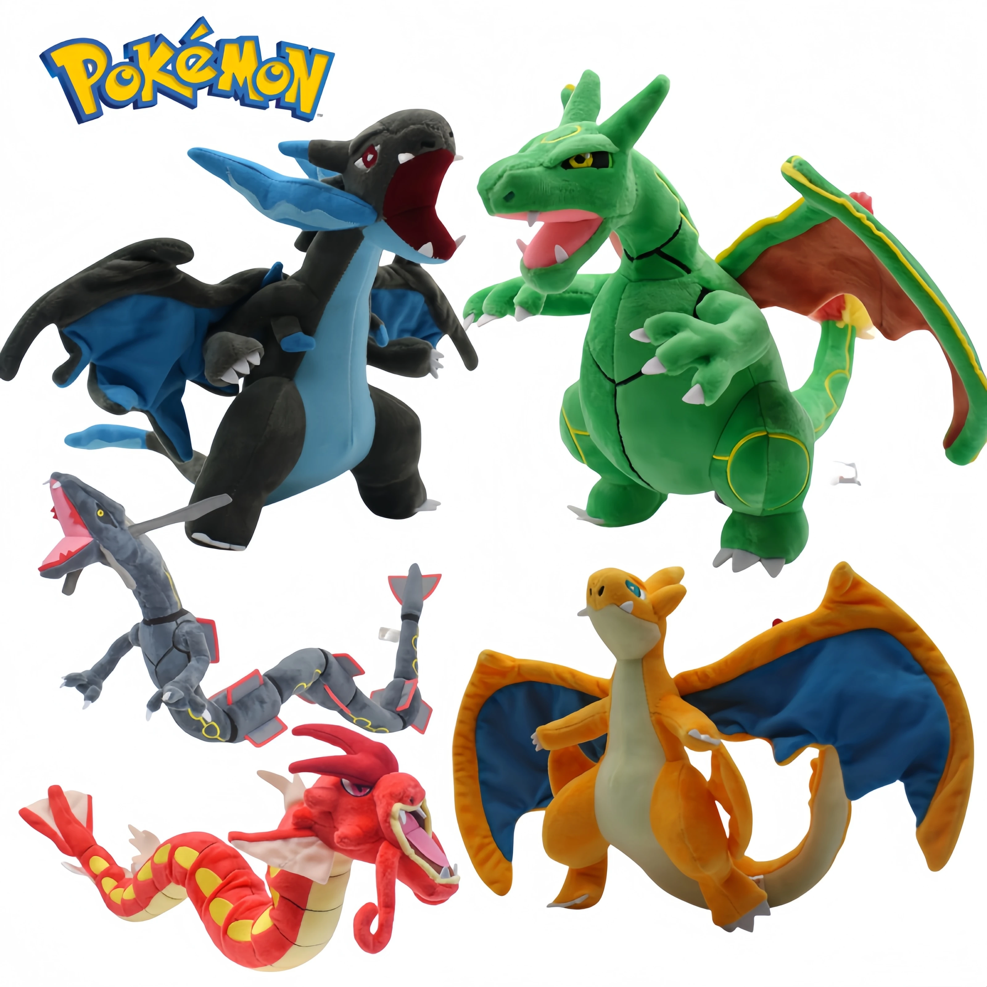 Плюшевые игрушки Pokemon Rayquaza, предохранитель Rayquaza Charizard X Gyarados, плюшевые игрушки, мультяшные блестящие куклы Gyarados Peluche, детские рождественские подарки
Плюшевые игрушки Pokemon Rayquaza, предохранитель Rayquaza Charizard X Gyarados, плюшевые игрушки, мультяшные блестящие куклы Gyarados Peluche, детские рождественские подарки