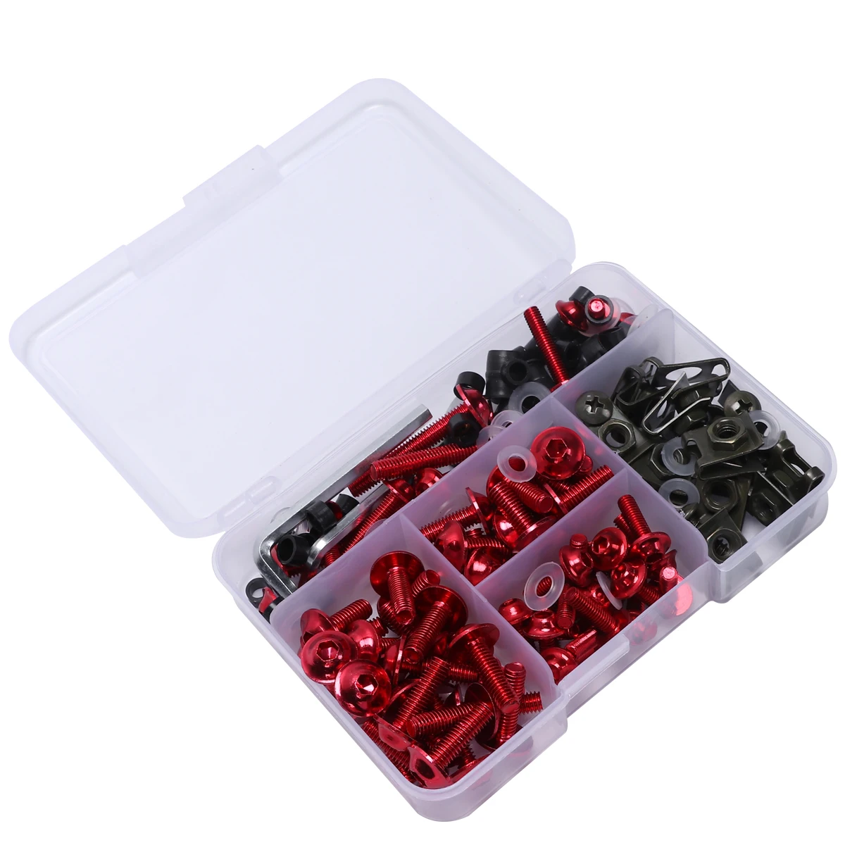177 Pcs Motorcycle Screw Shiny Bolts Windscreen Cover Set Clips Bumper Sports Motorcycles Corrosion Resistant Strong
177 Pcs Motorcycle Screw Shiny Bolts Windscreen Cover Set Clips Bumper Sports Motorcycles Corrosion Resistant Strong