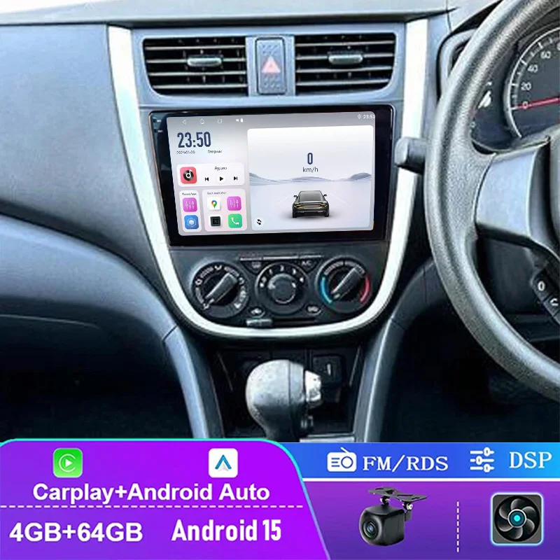 9" 4+64GB Car Radio For Suzuki Celerio 2014+ Wireless CarPlay Android 15 Auto QLED Touchscreen Steering Wheel Control
9" 4+64GB Car Radio For Suzuki Celerio 2014+ Wireless CarPlay Android 15 Auto QLED Touchscreen Steering Wheel Control