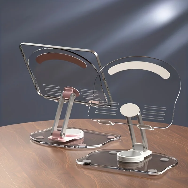 Acrylic flat phone stand, 360° rotatable, foldable for easy carrying, stylish design, multiple colors available.
Acrylic flat phone stand, 360° rotatable, foldable for easy carrying, stylish design, multiple colors available.