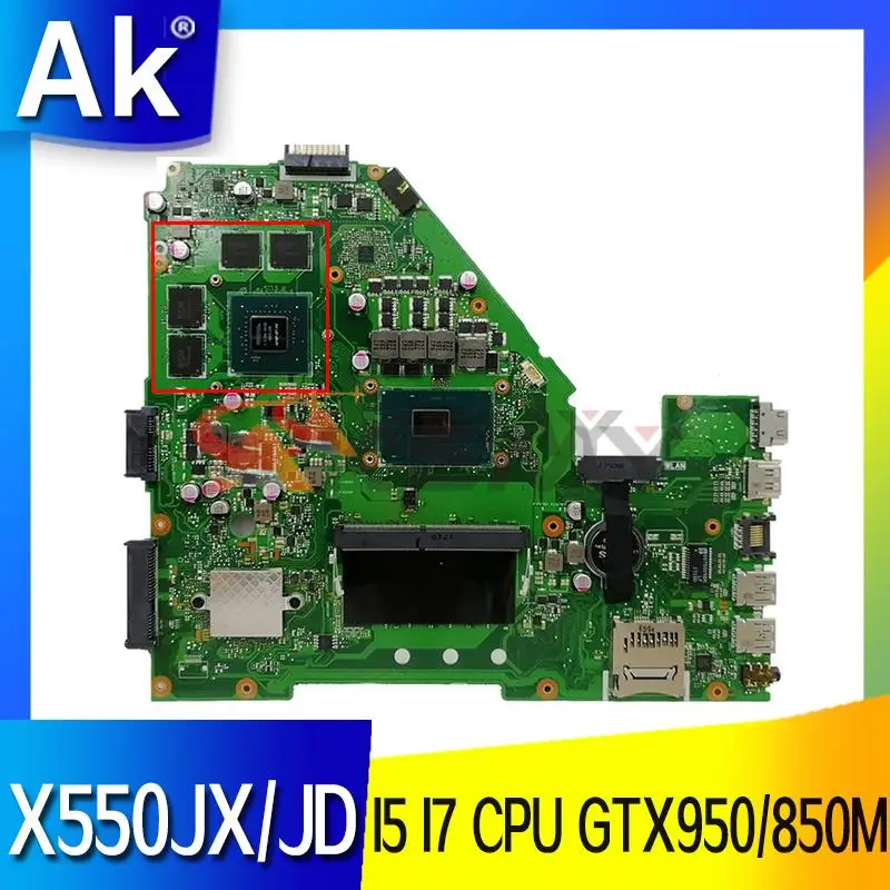 For ASUS X550JK FX50J A550J X550J Motherboard X550JD Laptop Mainboard W50J K550J X550JDX550JC X550JE X550JK X551JD 100% tested
For ASUS X550JK FX50J A550J X550J Motherboard X550JD Laptop Mainboard W50J K550J X550JDX550JC X550JE X550JK X551JD 100% tested
