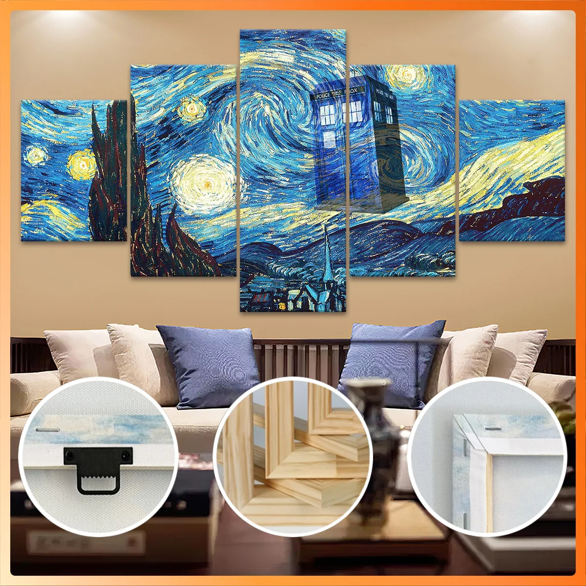 5pcs Wooden Framed Canvas, Oriental Peony Bloom Painting, Fashion Poster, Art for Home Decoration, Pattern Wall Art
5pcs Wooden Framed Canvas, Oriental Peony Bloom Painting, Fashion Poster, Art for Home Decoration, Pattern Wall Art