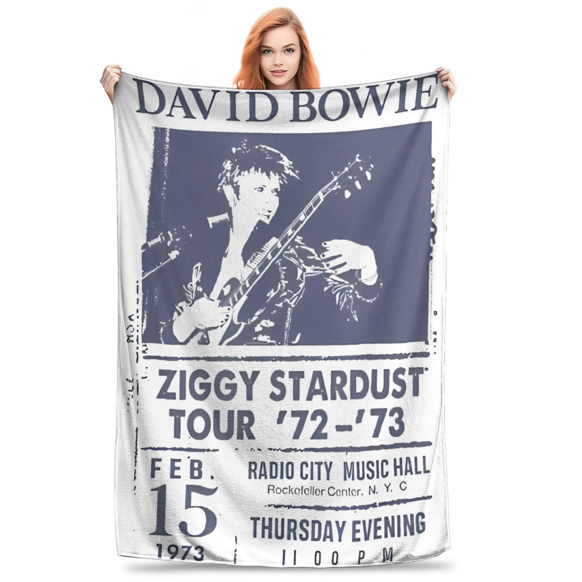 Vintage David Bowie Ziggy Stardust Blanket Soft Cozy Throw for Sofa Couch Bed Multiple Sizes Available
Vintage David Bowie Ziggy Stardust Blanket Soft Cozy Throw for Sofa Couch Bed Multiple Sizes Available