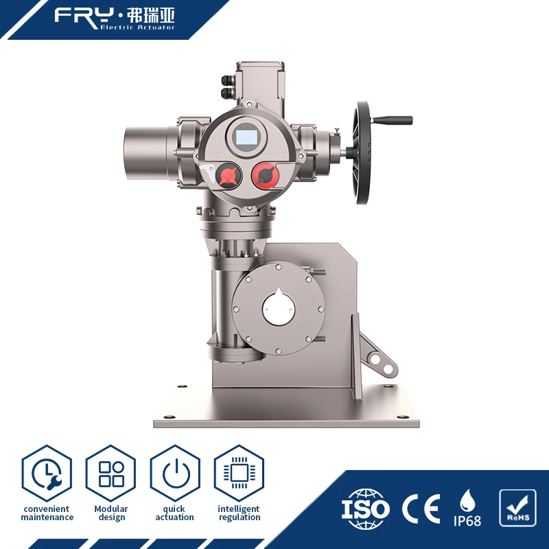 Part Turn Motorized Explosion-proof Electric Valve Actuator Gearbox Drive MSS-SP-101 ISO5211 ATEX / IECEX for Hazardous Area
Part Turn Motorized Explosion-proof Electric Valve Actuator Gearbox Drive MSS-SP-101 ISO5211 ATEX / IECEX for Hazardous Area