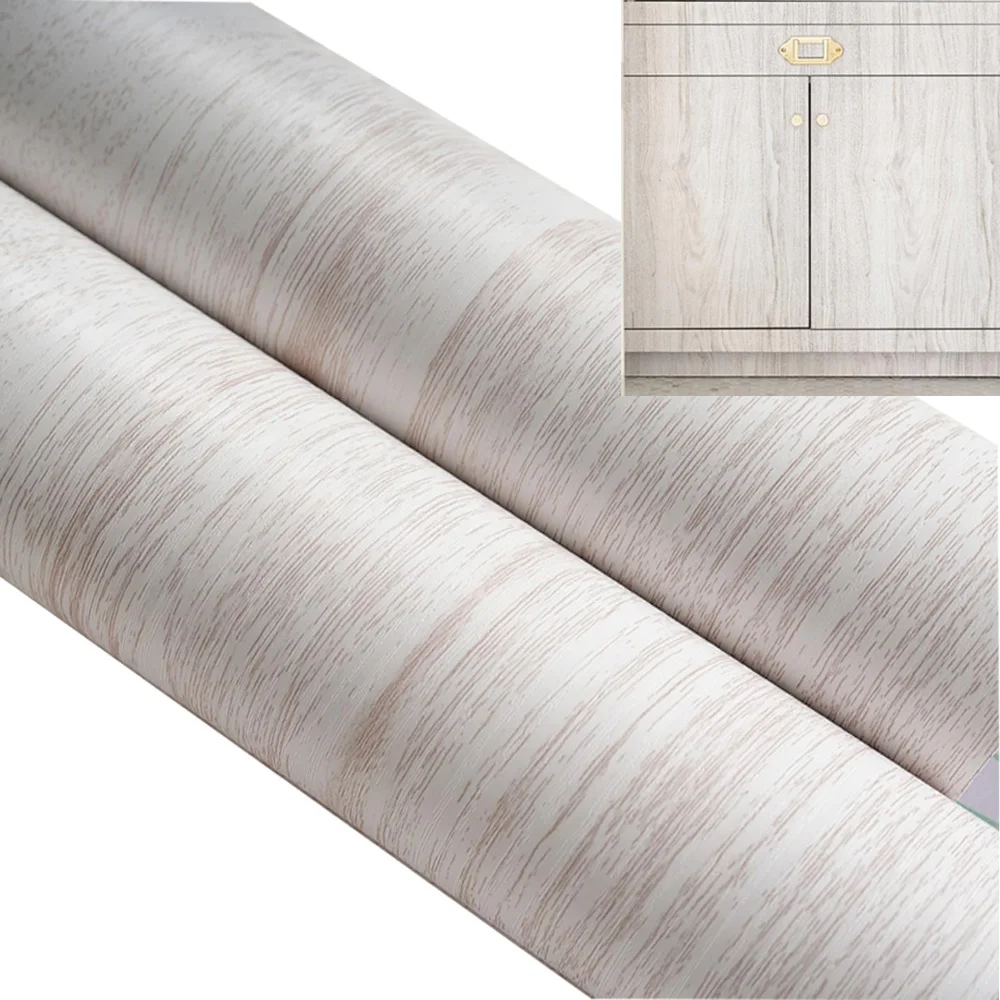 40CMx2M Self Adhesive Wood Grain Furniture Stickers PVC Wallpaper Cabinets Film Vinyl Counter Top Decal For Furniture Kitchen
40CMx2M Self Adhesive Wood Grain Furniture Stickers PVC Wallpaper Cabinets Film Vinyl Counter Top Decal For Furniture Kitchen