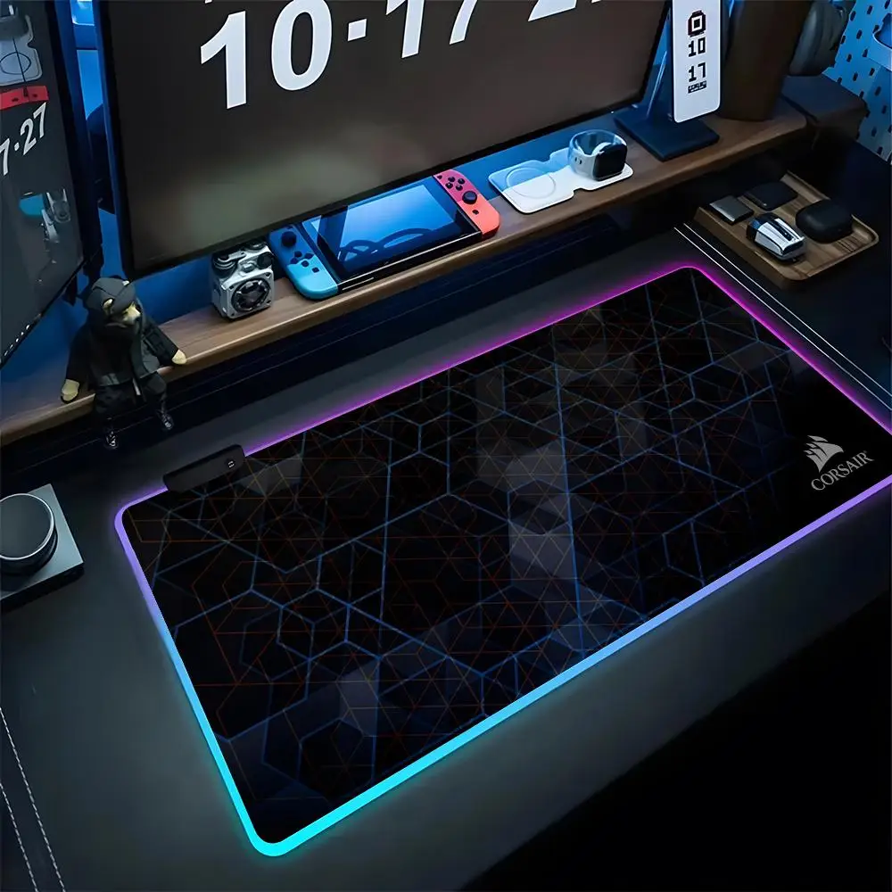 CORSAIR Mouse Pad Gaming Rgb Mousepad Backlit Keyboard Gamer Girl Xxl Anime Laptop Mat Table Pads Deskpad
CORSAIR Mouse Pad Gaming Rgb Mousepad Backlit Keyboard Gamer Girl Xxl Anime Laptop Mat Table Pads Deskpad