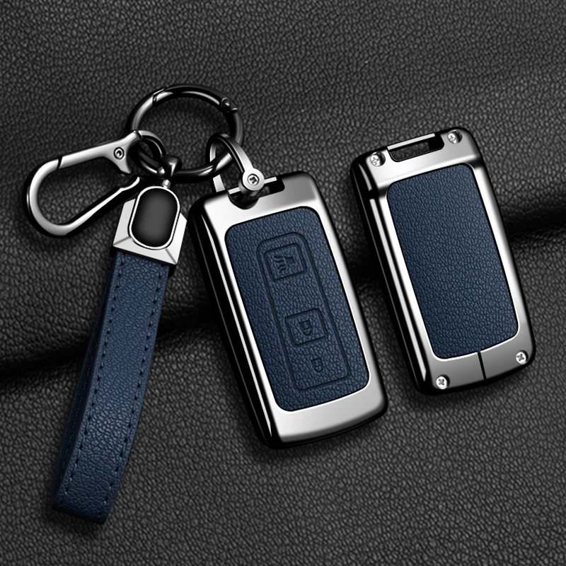 Zinc Alloy Leather Car Key Cover Holder For Toyota Prius 2004-2009 Key Case Shell Keyless Entry Remote Accessories
Zinc Alloy Leather Car Key Cover Holder For Toyota Prius 2004-2009 Key Case Shell Keyless Entry Remote Accessories