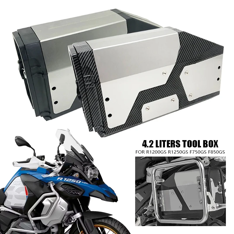 Для BMW R1300GS R1250GS R1200GS LC ADV R1200 GS R1250 GS Adventure F750GS F850GS ADV Алюминиевый декоративный ящик для инструментов 4,2 литра
Для BMW R1300GS R1250GS R1200GS LC ADV R1200 GS R1250 GS Adventure F750GS F850GS ADV Алюминиевый декоративный ящик для инструментов 4,2 литра