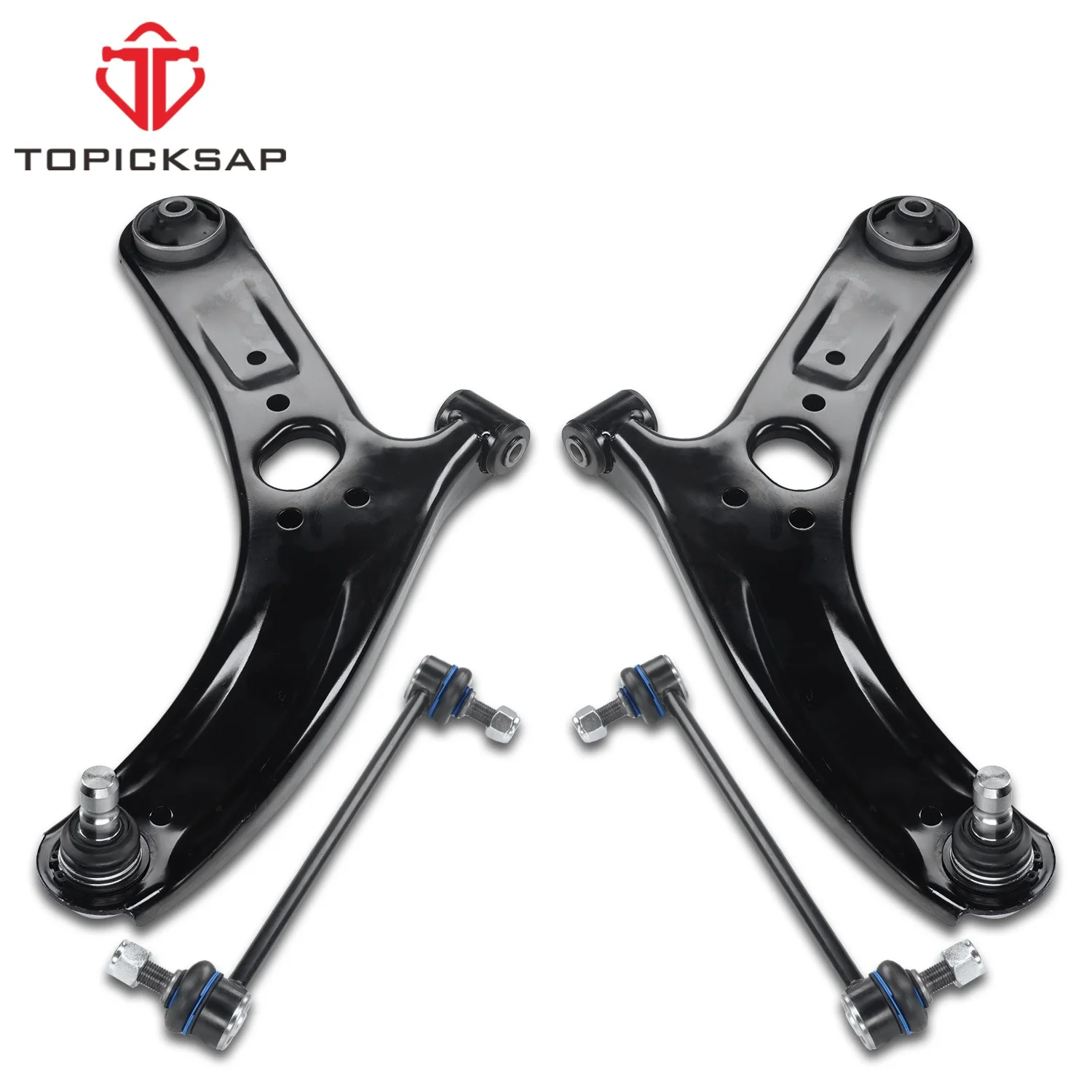 TOPICKSAP 4pcs Front Lower Left Right Control Arms Stabilizer Links Set for Kia Rio 2012 2013 2014 2015 2016 2017
TOPICKSAP 4pcs Front Lower Left Right Control Arms Stabilizer Links Set for Kia Rio 2012 2013 2014 2015 2016 2017