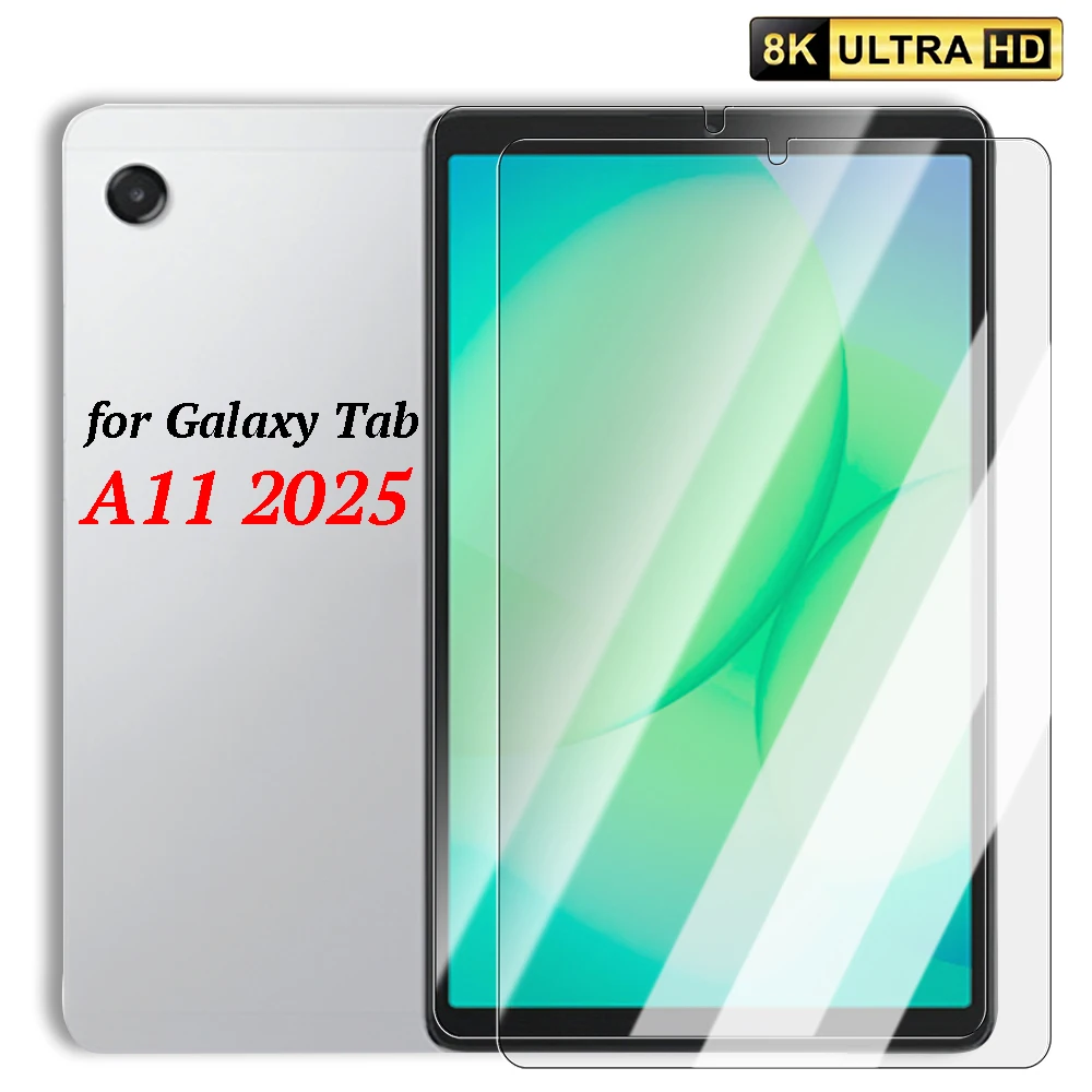 Защитные пленки из закаленного стекла для Galaxy Tab A11 2025 HD, защитные пленки с защитой от царапин, твердость 9H для Galaxy Tab A11 2025
Защитные пленки из закаленного стекла для Galaxy Tab A11 2025 HD, защитные пленки с защитой от царапин, твердость 9H для Galaxy Tab A11 2025